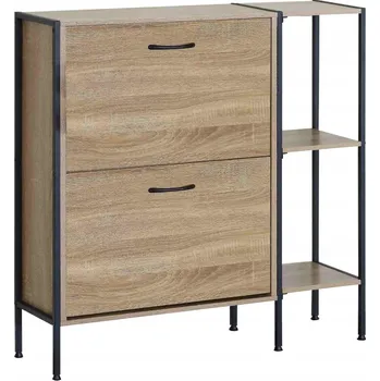 Botník Botník Kondela 88 x 87 x 24 cm dub