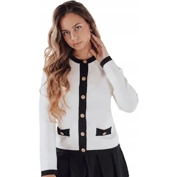 Dámský svetr DStreet dámský svetr béžový klasický ke bokům velikost S/M