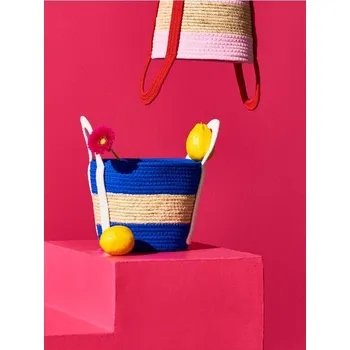 Úložný box Sinsay - Pletený úložný koš - vícebarevná - 206EG-MLC - 206EG-MLC-ONE