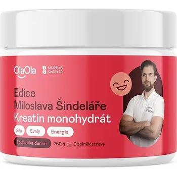 Kreatin OlaOla Edice Miloslava Šindeláře Kreatin monohydrát 250 g
