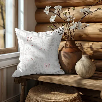 Polštář Polštář Klasik 40x40 - Herbář béžový