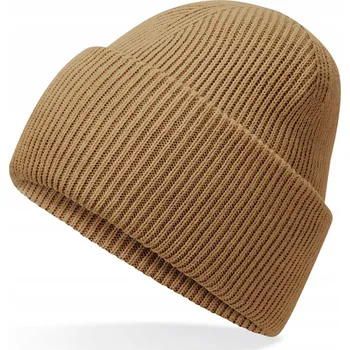 Pokrývka hlavy Beechfield čepice beanie béžová, univerzální velikost