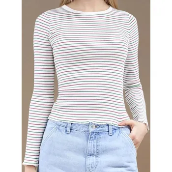 Dámská halenka Sinsay - Halenka s&nbsp;dlouhými rukávy - krémová - 641BE-01X - 641BE-01X-M