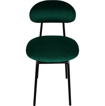 Jídelní židle Extravagantní čalouněná židle do obývacího pokoje Plum - Happy Barok french velvet 658 42x75 cm