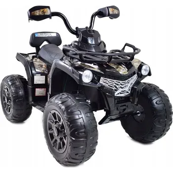Dětské elektrovozidlo MEGA ČTYŘKOLKA NA AKUMULÁTOR, MĚKKÁ KOLA, MĚKKÉ SEDADLO, TLUMIČE /JS00