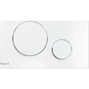 Splachovací tlačítko Ovládací tlačítko veporit ROUND chrom lesk VP671