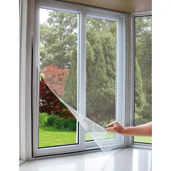 Síť proti hmyzu Moskytiéra do okna 130 cm x 100 cm