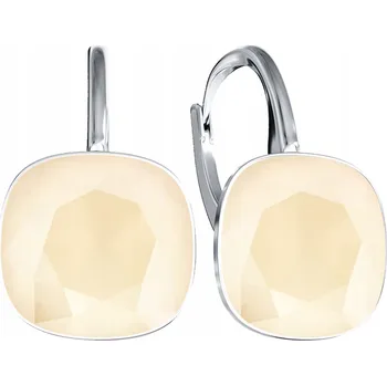 Náušnice Stříbrné Náušnice s Zirkony, Dárek, Stříbro 925