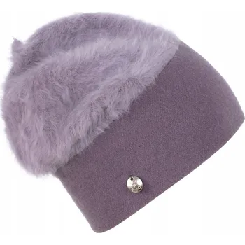 Pokrývka hlavy Szaleo zimní čepice beanie fialová, univerzální velikost