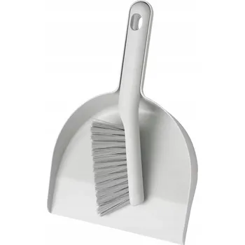 IKEA PEPPRIG Smetáček a lopatka ŠEDÁ