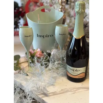 Víno Dárkový set Inspiro Brut Tyrkysová