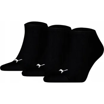Pánské ponožky Puma Ponožky sneaker černé, velikost 43-46