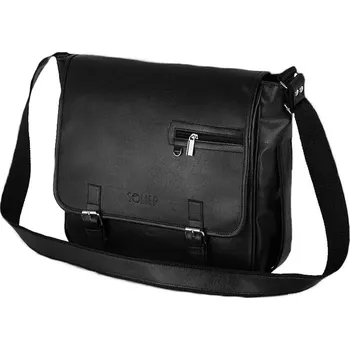 Solier pánská taška přes rameno Casual Černá