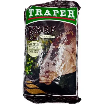 Návnadová surovina Traper návnada Sekret kapr tygří ořech 1kg