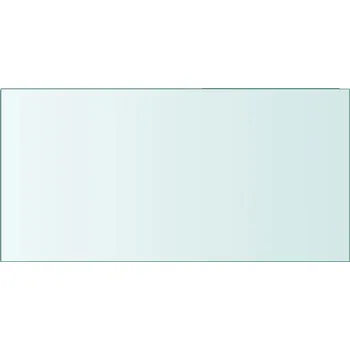 Konferenční stolek Deska stolu, průhledný, 50x100 cm, tvrzené sklo