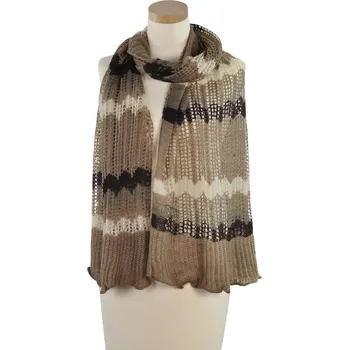 Šála Art of Polo šála hnědá 200 cm - dámská