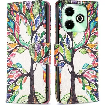 Pouzdro na mobilní telefon Flipové pouzdro Erbord pro Infinix HOT 40i, vícebarevné