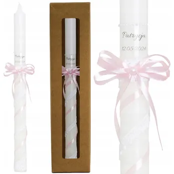 Svíčka Svíčka k Prvnímu svatému přijímání BOHO, komunijní svíčka