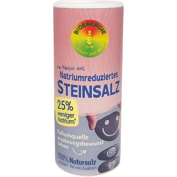 Kuchyňská sůl Bioenergie Sůl se sníženým obsahem sodíku 200 g Množství: 1 ks