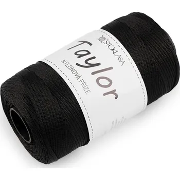 Příze Nylonová pletací příze Taylor 250 g, barva 9 černá