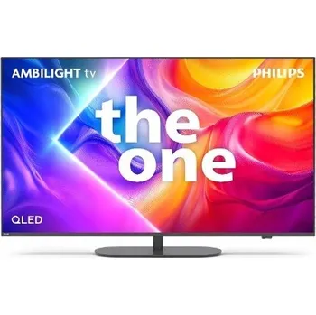Televizor Philips 4K QLED Ambilight televize 120 Hz The One 55" 55PUS9010