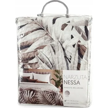 Přehoz na lůžko Přehoz na postel Eurofirany polyester 170 cm x 210 cm béžový