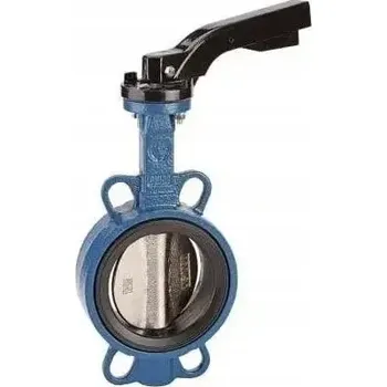 Ventil Mezikruhový škrticí ventil 80 mm s pákou - motýlkový ventil DN80