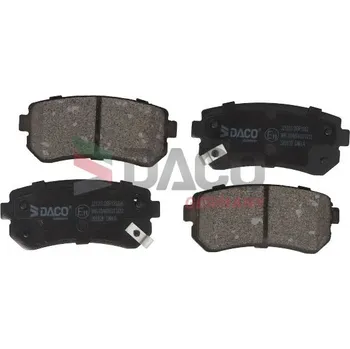 Brzdová destička Sada brzdových destiček, kotoučová brzda DACO GERMANY 321315