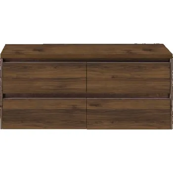 Koupelnový nábytek Koupelnová sestava Sanox Dante 120 cm vlašský ořech