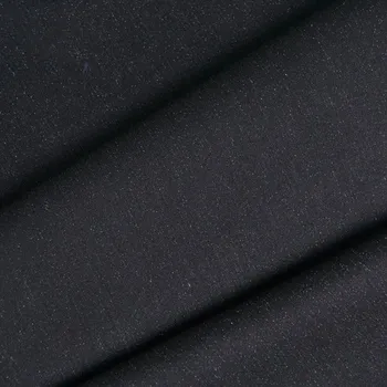 Zbytek - Riflovina elastická/ sweat denim 275g černá