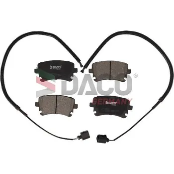 Auto-moto Sada brzdových destiček, kotoučová brzda DACO GERMANY 320204