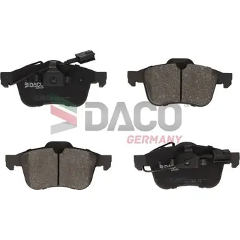 Brzdová destička Sada brzdových destiček, kotoučová brzda DACO GERMANY 321014