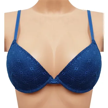 Podprsenka Tezenis podprsenka nevyztužená modrá velikost 80B