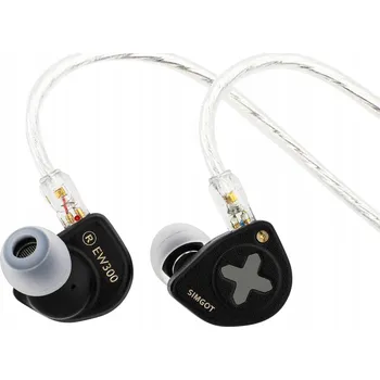 Sluchátka Sluchátka do uší Linsoul SIMGOT EW300 HBB herní sluchátka