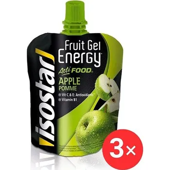 Energetický nápoj Isostar Actifood 3 x 90g, Jablko