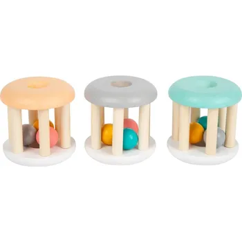 Small Foot Pastelové chrastítko 1ks