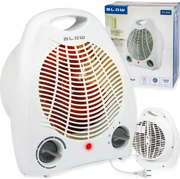 Topidlo ELEKTRICKÝ TERMOVENTILÁTOR Blow FH-A01 2000W VÝKONNÝ OHŘÍVAČ VENTILÁTOR TOPIDLO