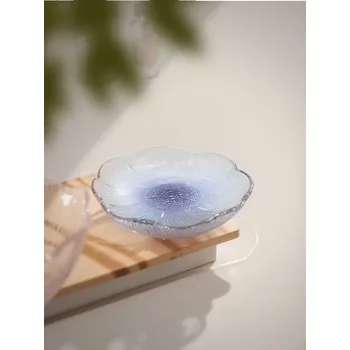 Talíř Sinsay - Talíř se zlatým lemem - modrá - 202EQ-05X - 202EQ-05X-ONE