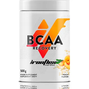 Aminokyselina IRONFLEX BCAA + GLUTAMIN 500 g AMINOKYSELINY 2:1:1 AMINO REGENERACE SVALY