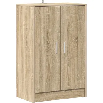 Botník Botník s dvířky, dub sonoma, 60 x 35 x 92 cm