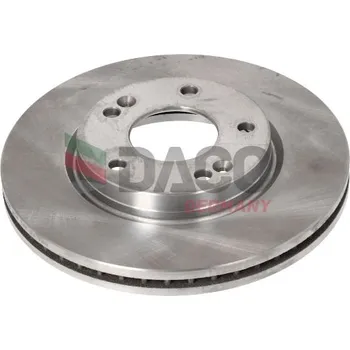 Brzdový systém Sada brzdových destiček, kotoučová brzda DACO GERMANY 601325