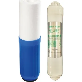 Ochranný vodní filtr Sada vložek RO Cosmo duální vložka 5 s uhlím+aicro 2" s dříkem