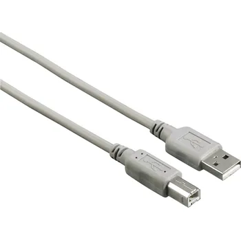 Datový kabel Hama USB 2.0 kabel typ A-B, 3 m, nebalený