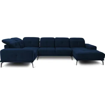 Sedací souprava Levostranná rohová sedačka Neviro s posuvnými opěradly, bez rozkládací funkce - ELTAP velvetmat 40 350x77 cm