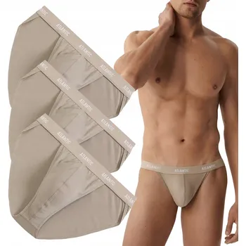 Slipy Atlantic Slipy béžové barvy, velikost M