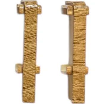 Podlahová lišta Egibi Spojka Soklové lišty SPC RIGID Banff 2 ks Barva: HALIFAX