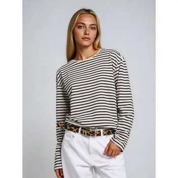 Dámské tričko Sinsay - Základní bavlněná tričko s dlouhými rukávy - vícebarevná - 540HC-MC1 - 540HC-MC1-L
