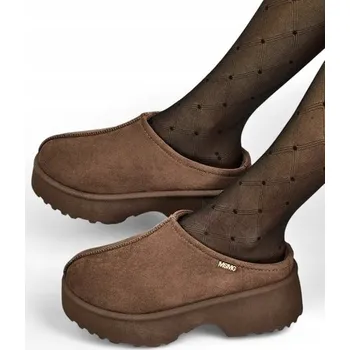 Dámská zimní obuv Hnědé krátké dámské sněhule Calindra velikost 40