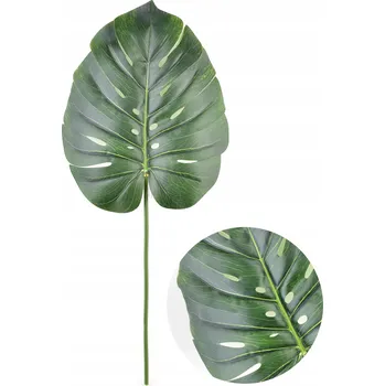 umělá květina VIRIDIIS Umělý květ 77x36 cm list monstery