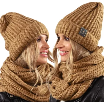 Čepice Alur sada: čepice a nákrčník (rolák) univerzální velikost, bílá